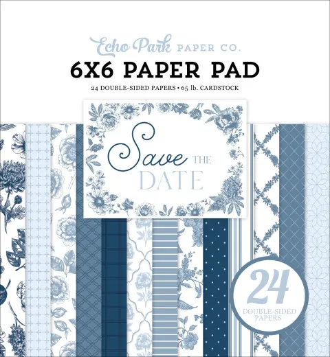 Save The Date - 6x6 Paper Pad