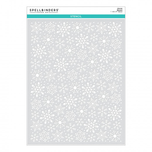 Spellbinders Stencil - Blizzard