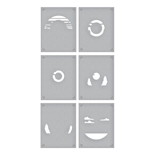 Spellbinders - Stencil - Classic Road Legends - Scenic Drive