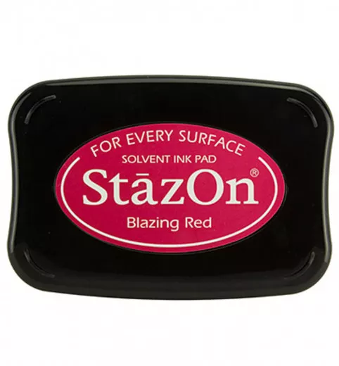 StazOn Stempelkissen - Blazing Red