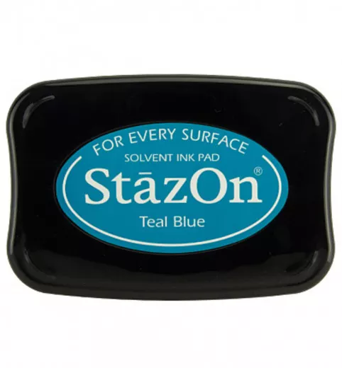 StazOn Stempelkissen - Teal Blue