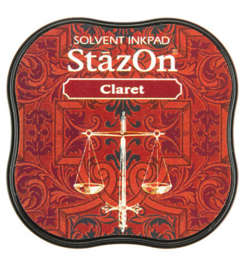 StazOn Midi Stempelkissen - Claret (23)