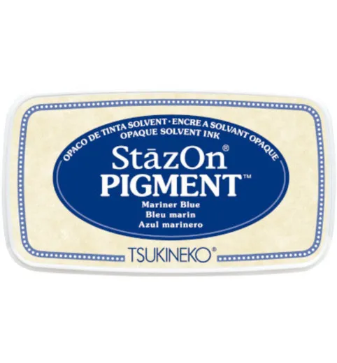 StazOn Pigment Ink Pad - Mariner Blue