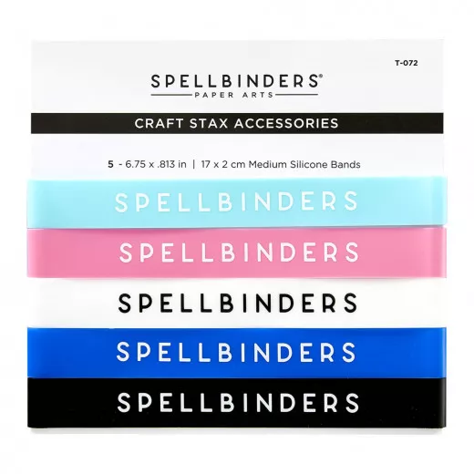 Spellbinders - Craft Stax Silicone Bands - Medium