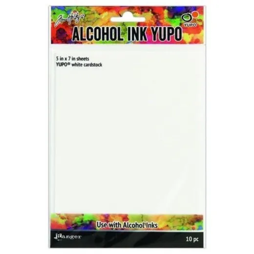 Alcohol Ink Yupo Paper (5x7inch) - White