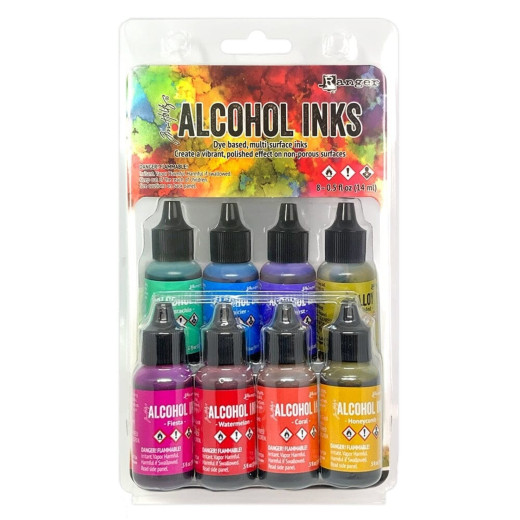 Tim Holtz Alcohol Ink Kit - Spectrum Retro