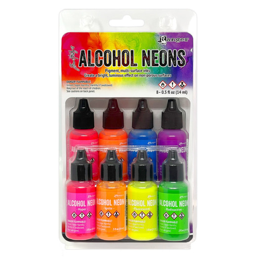 Tim Holtz Alcohol Ink Kit - Neons