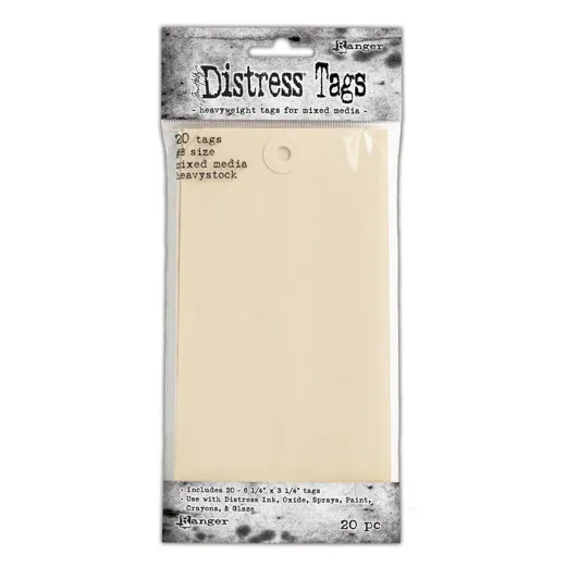 Tim Holtz Distress Mixed Media Heavystock Tags No. 8