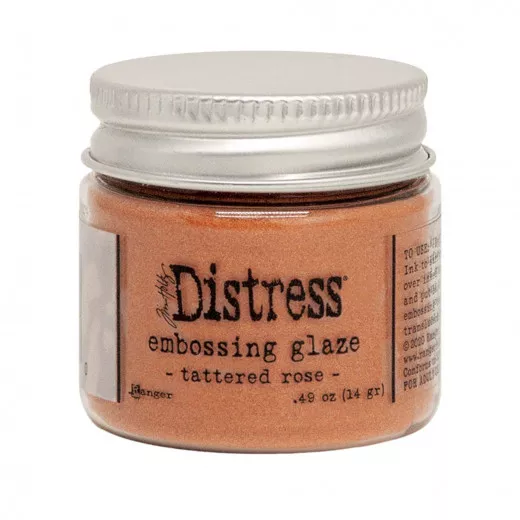 Tim Holtz Distress Embossing Glaze - Tattered Rose