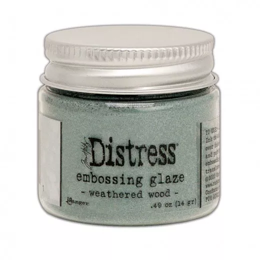 Tim Holtz Distress Embossing Glaze - Weathered Wood