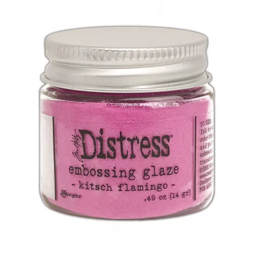 Tim Holtz Distress Embossing Glaze - Kitsch Flamingo