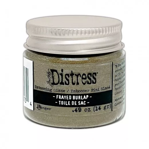 Tim Holtz Distress Embossing Glaze - Frayed Burlap