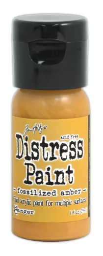 Distress Paint - Fossilized Amber (Flip Top)