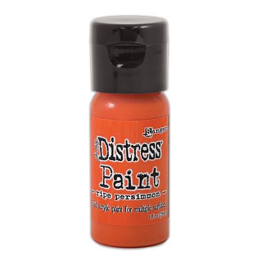 Tim Holtz Distress Paint Flip Top Ripe Persimmon 1 fl oz (29 ml) (TDF53200)