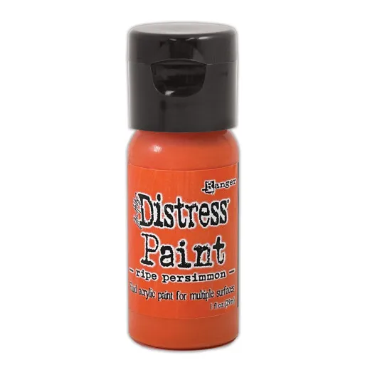 Tim Holtz Distress Paint Flip Top Ripe Persimmon 1 fl oz (29 ml) (TDF53200)