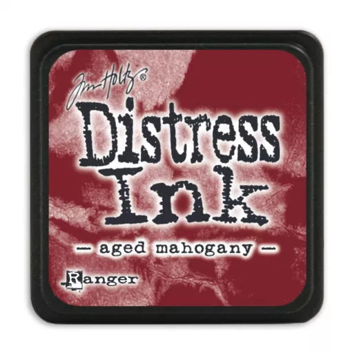 Distress Mini Ink Kissen - Aged Mahagony