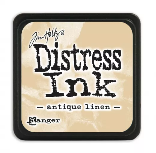 Distress Mini Ink Kissen - Antique Linen