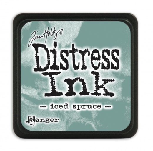 Distress Mini Ink Kissen - Iced Spruce