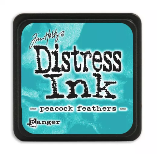 Distress Mini Ink Kissen - Peacock Feathers