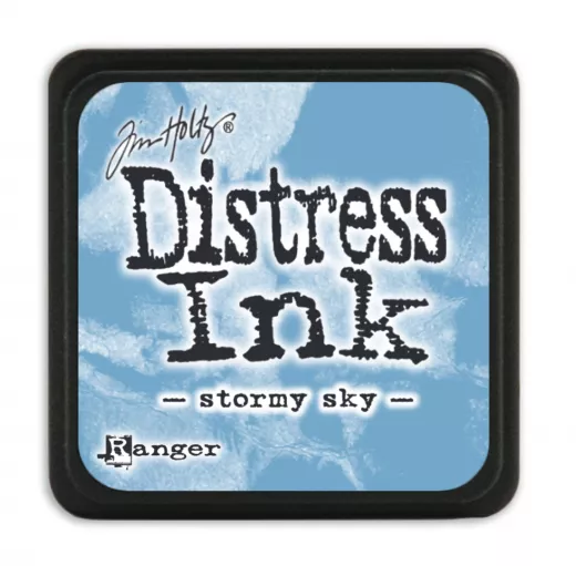 Distress Mini Ink Kissen - Stormy Sky