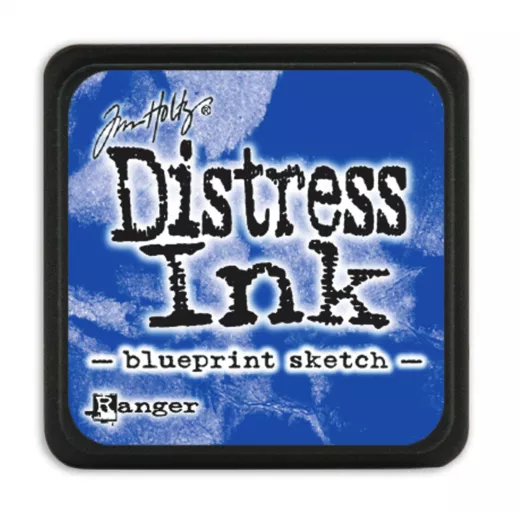 Distress Mini Ink Kissen - Blueprint Sketch