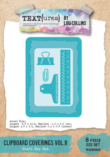 TEXT{ures} - Cutting Dies - Beneath the Brambles - Clipboard Coverings Vol.II