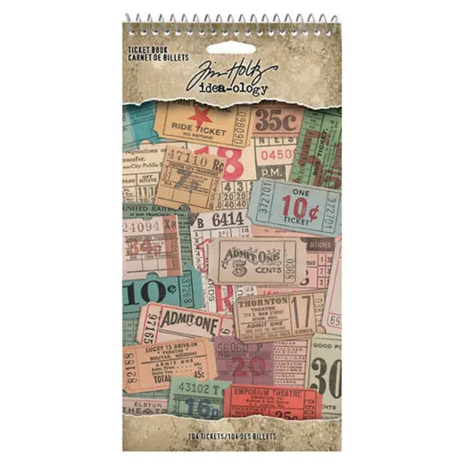 Idea-Ology Spiral Ticket Book - Ticket Book