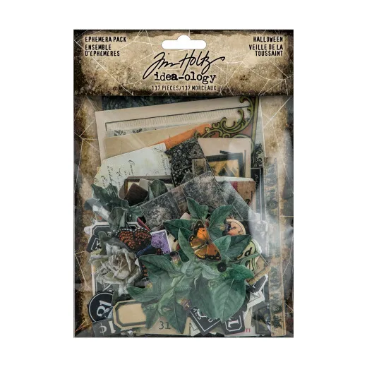 Tim Holtz - Idea-Ology - Ephemera Pack - Halloween 2025