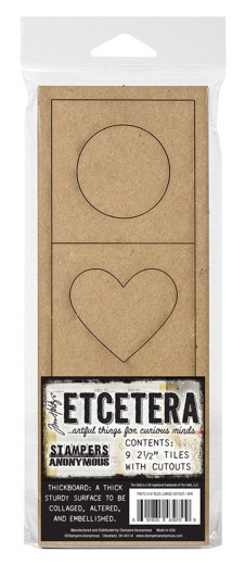 Tim Holtz Etcetera Tiles - Large Cutout