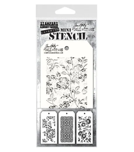Tim Holtz Mini Layered Stencil Set 25