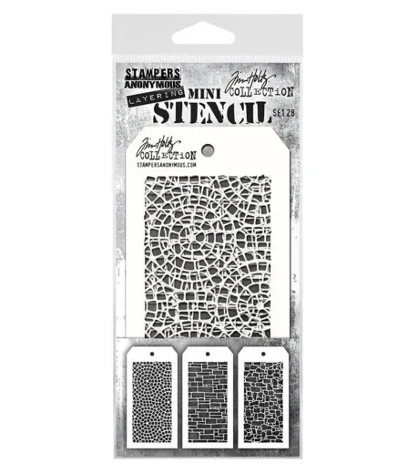 Tim Holtz Mini Layered Stencil Set 28