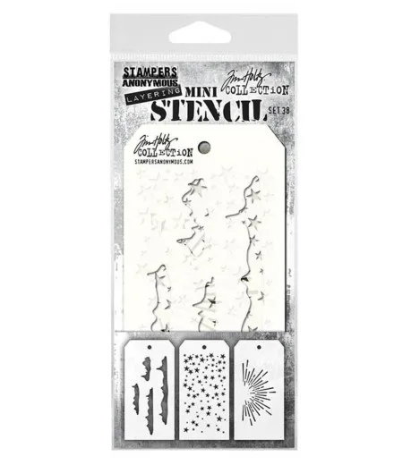 Tim Holtz Mini Layered Stencil Set 38