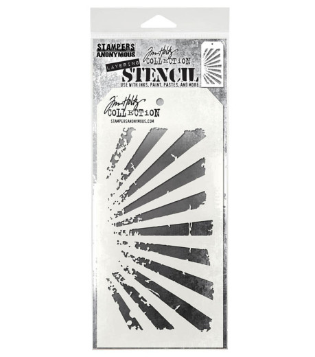 Tim Holtz Layered Stencil - Rays