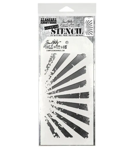 Tim Holtz Layered Stencil - Rays