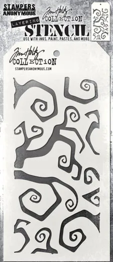 Tim Holtz Layered Stencil - Twisted
