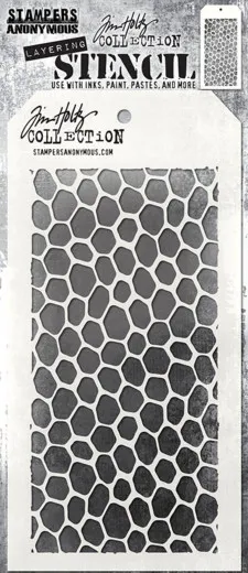 Tim Holtz Layered Stencil - Hive