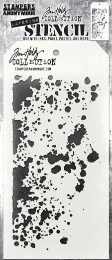 Tim Holtz Layered Stencil - Grime