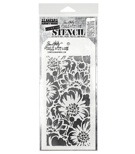Tim Holtz Layered Stencil - Bouquet