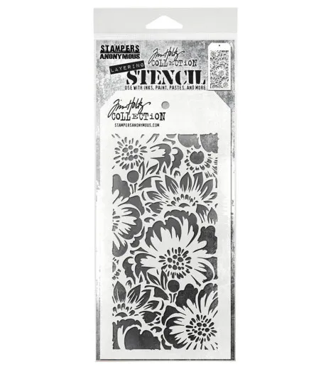 Tim Holtz Layered Stencil - Bouquet