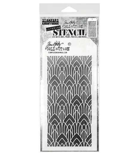 Tim Holtz Layered Stencil - Deco Arch