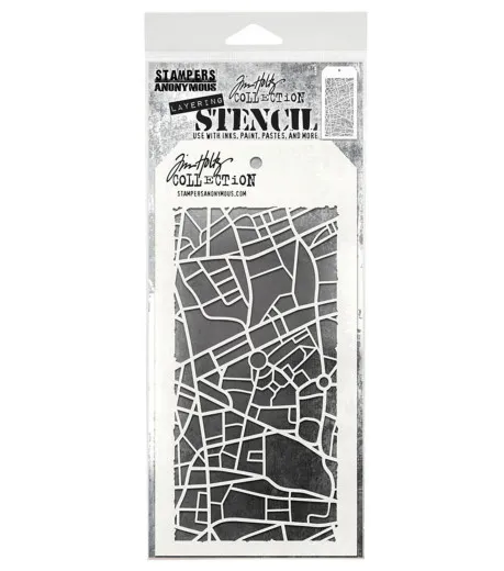 Tim Holtz Layered Stencil - Metropolis
