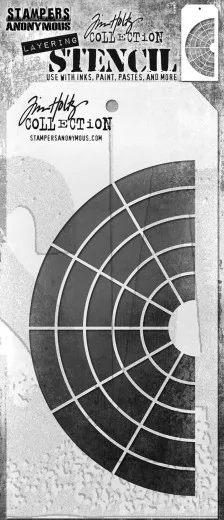Tim Holtz Layered Stencil - Wheel