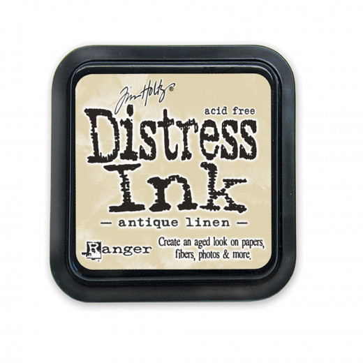 Distress Ink Kissen - Antique Linen