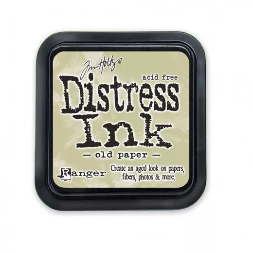 Distress Ink Kissen - Old Paper