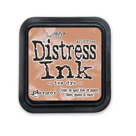 Distress Ink Kissen - Tea Dye