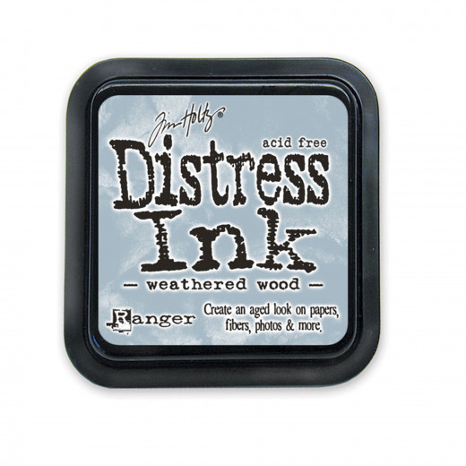 Distress Ink Kissen - Weathered Wood