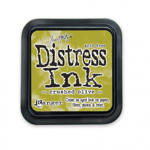 Distress Ink Kissen - Crushed Olive