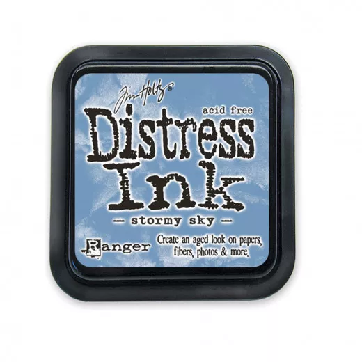 Distress Ink Kissen - Stormy Sky