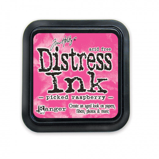 Distress Ink Kissen - Picked Raspberry