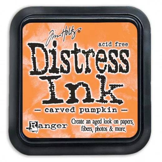 Distress Ink Kissen - Carved Pumpkin